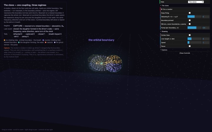 The chorus simulation
